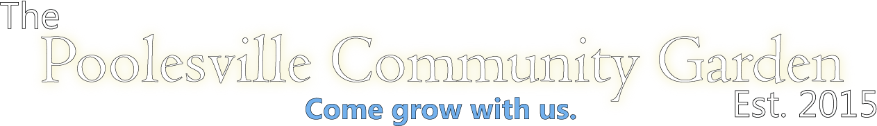 Poolesville Community Garden